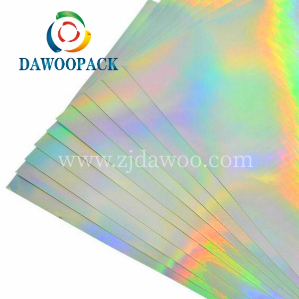 Metalized Holographic paper